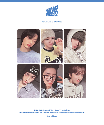 BOYNEXTDOOR 2ND EP [HOW?] EVENT OLIVEYOUNG PHOTOCARD OFFICIAL | eBay