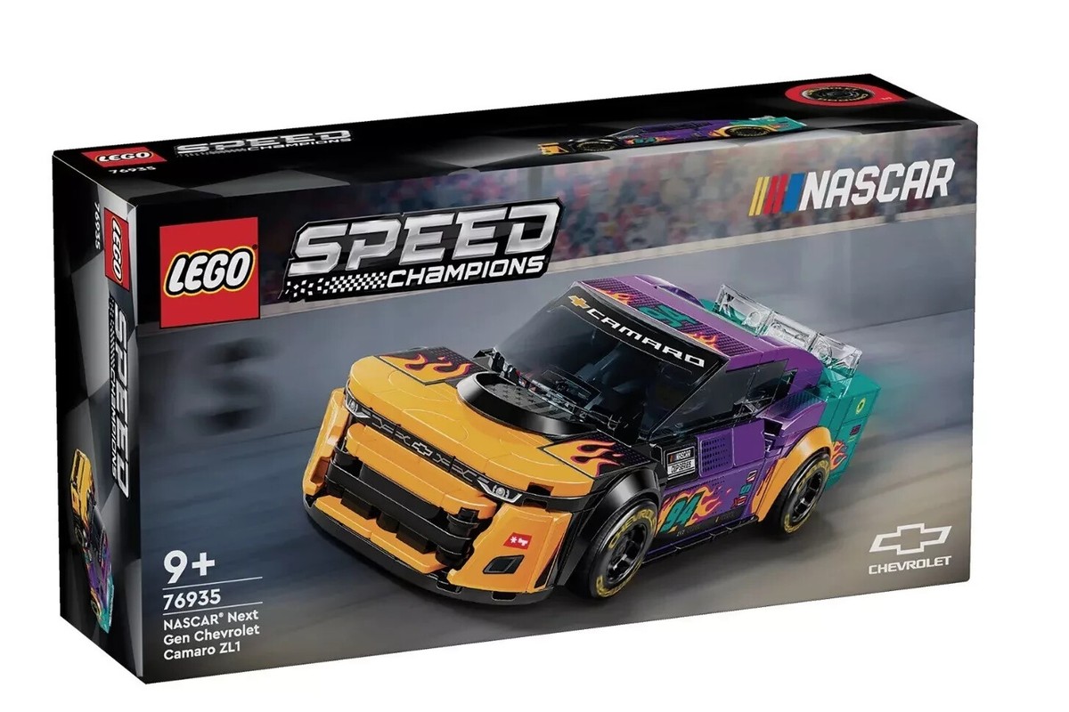 LEGO 76935 speed champions NASCAR Next Gen Chevrolet Camaro ZL1 IN