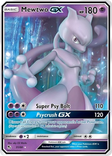 Pokémon Card Mewtwo GX 219 150 sm8b SSR PSA10 Japanese