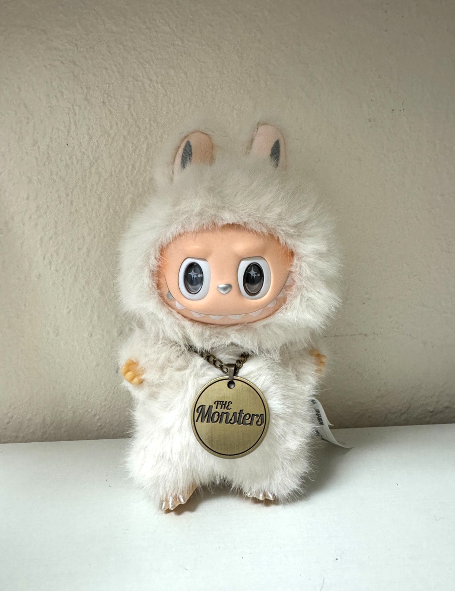 PopMart Labubu Pendant The Monsters Little Angel in Clouds Vinyl