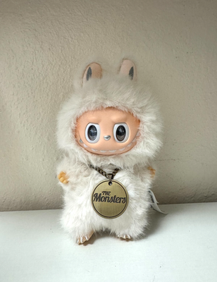 PopMart Labubu Pendant The Monsters Little Angel in Clouds Vinyl