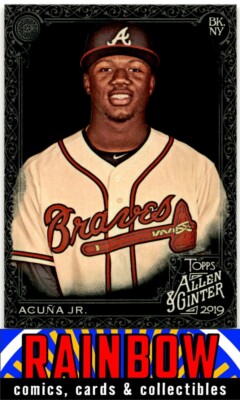 2019 Topps Allen & Ginter X #25 Ronald Acuña Jr. | eBay