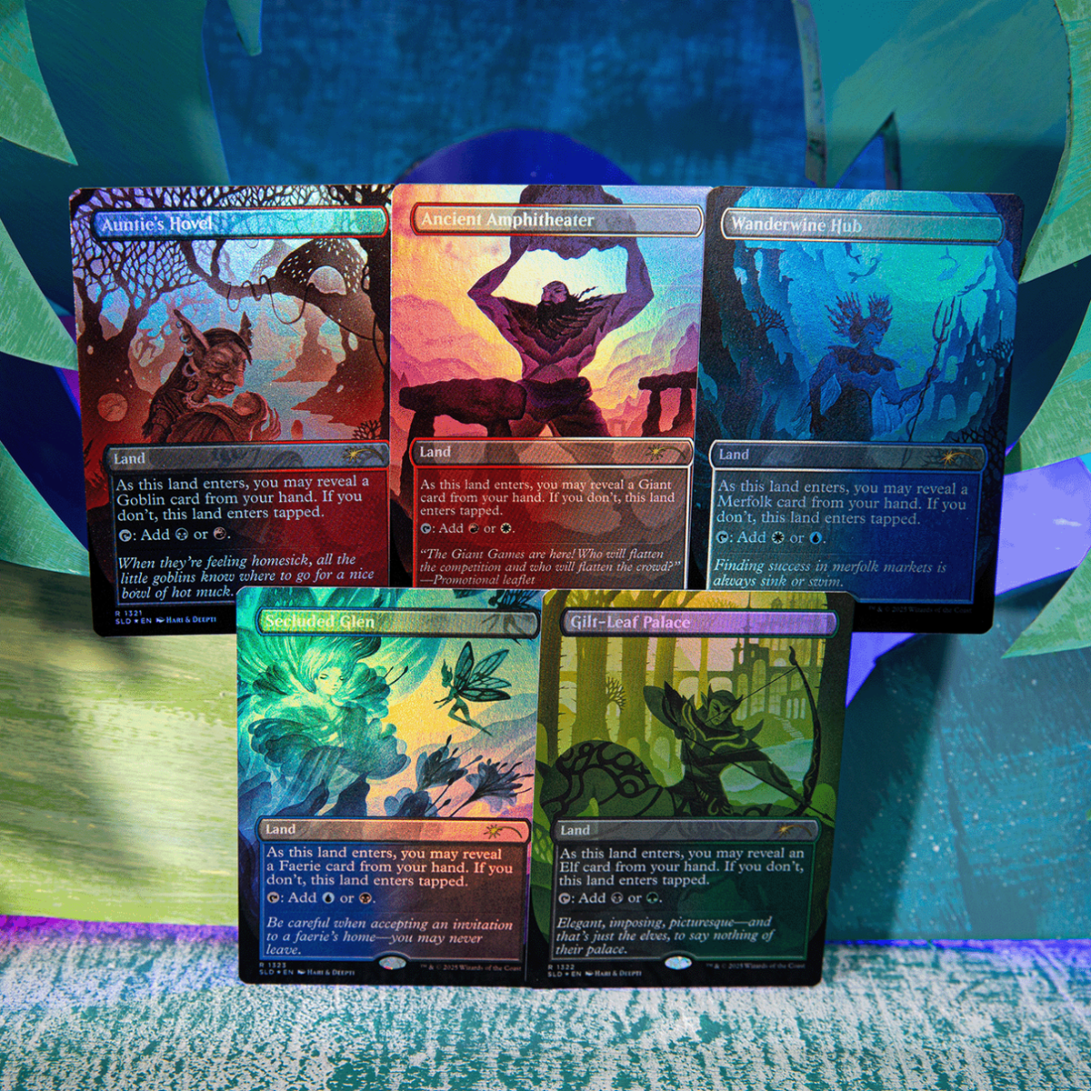 Magic the Gathering (MTG) Secret Lair - Lorwyn Lightboxes