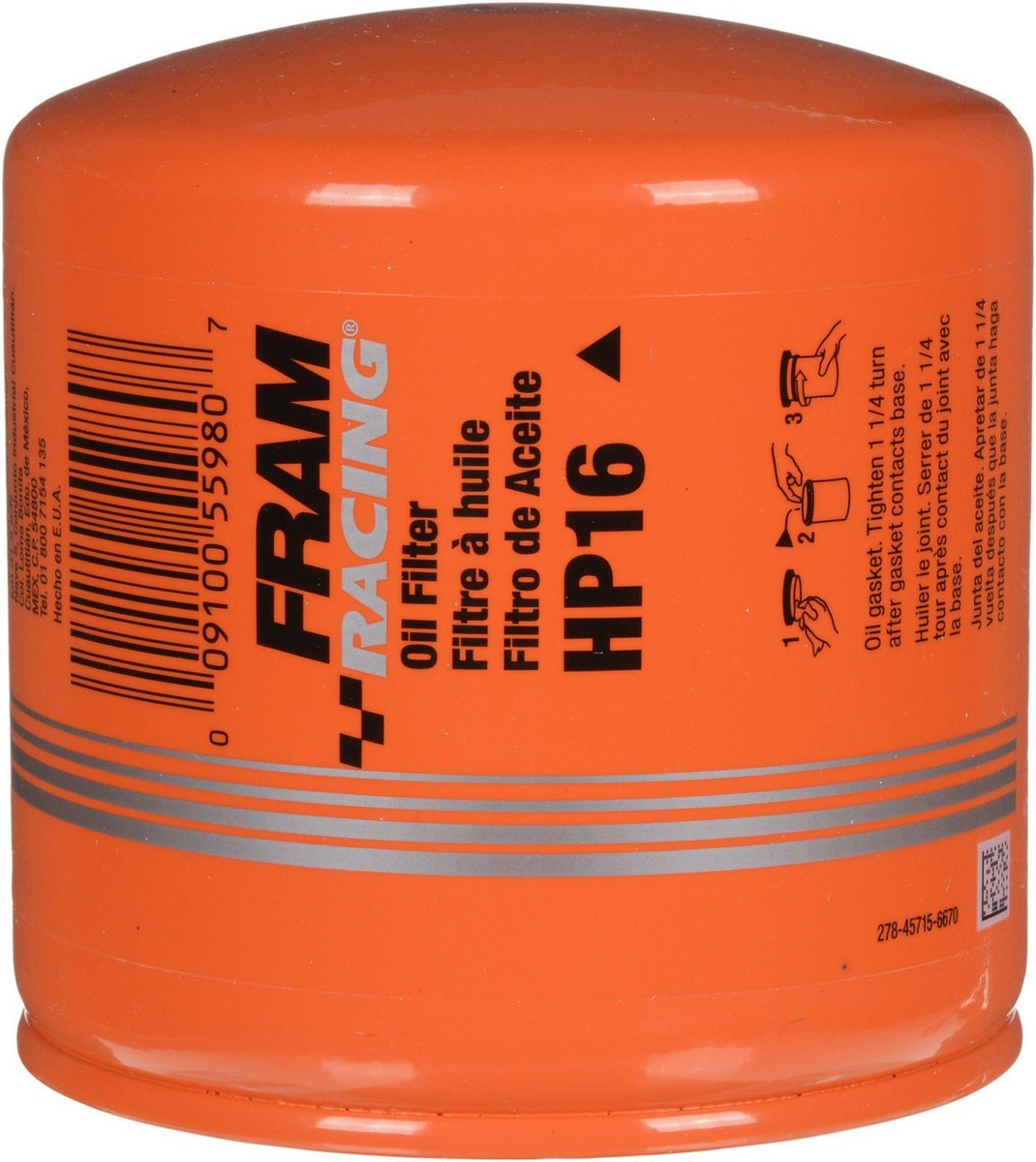 FRAM, HP16, Oil Filter High Performance Oil Filter - PH2 Fits Ford