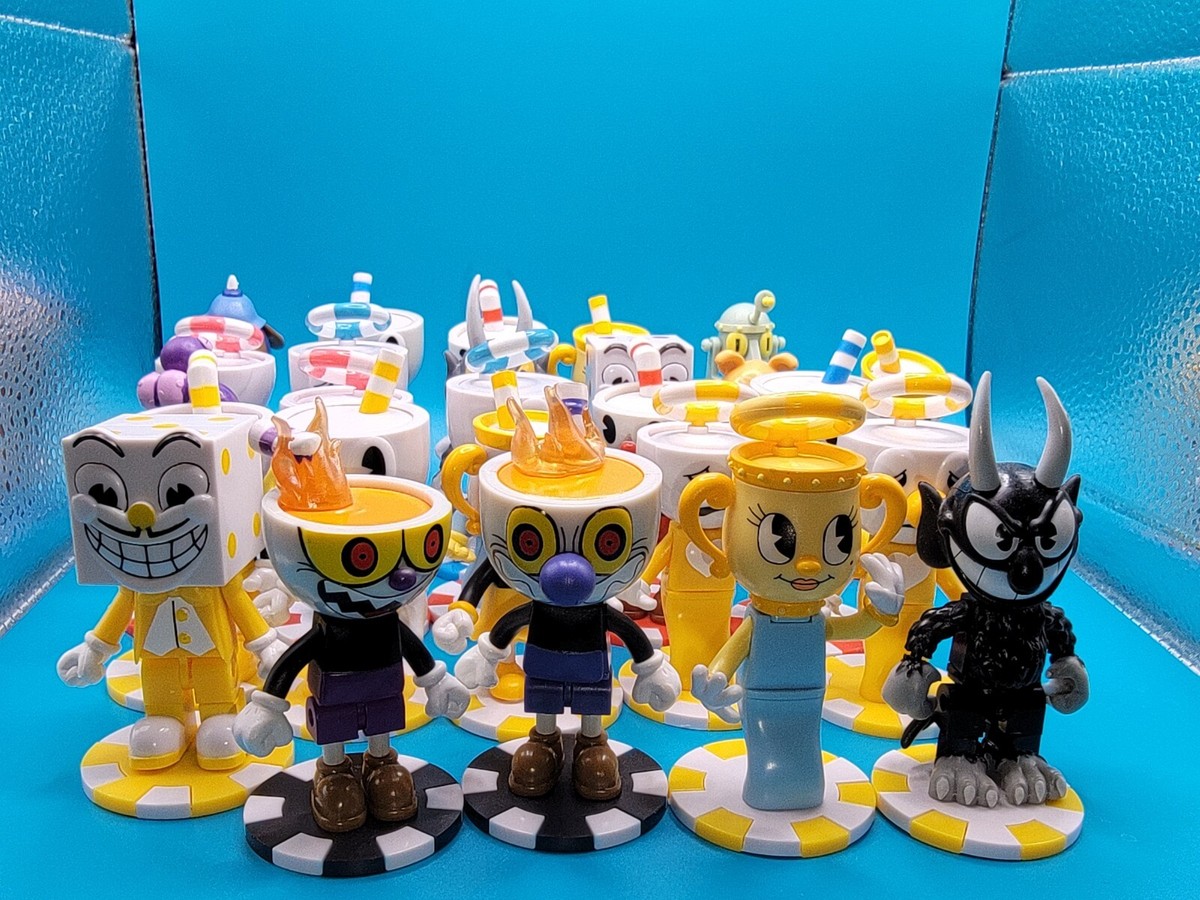 McFarlane Cuphead Complete Set of 26 Buildable Toy Figures Blind