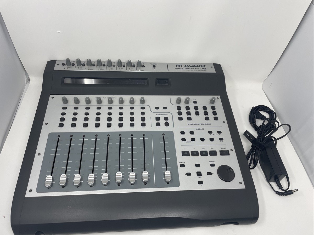 Project Mix I/O Daw Controller and Instrument Interface Firewire