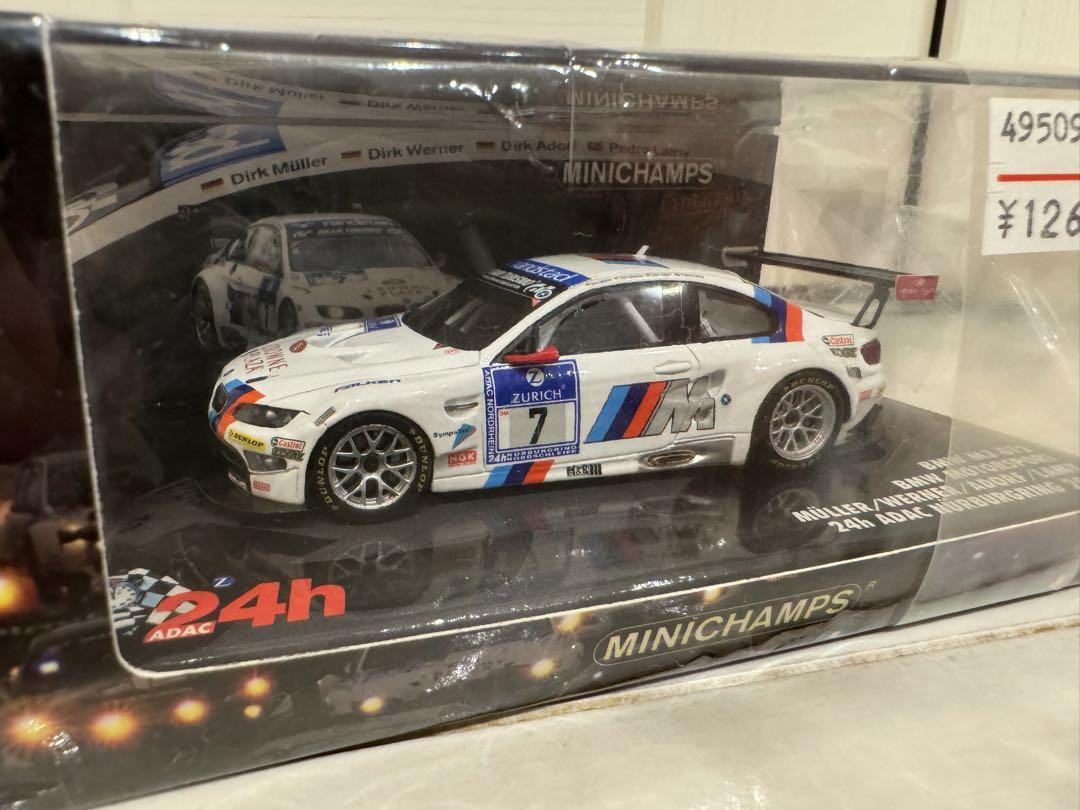 Minichamps 1/43 BMW M3 GT2 E92 24H Minicar | eBay