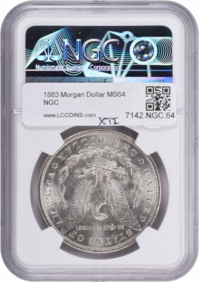 1883 Morgan Silver Dollar MS64 NGC | eBay