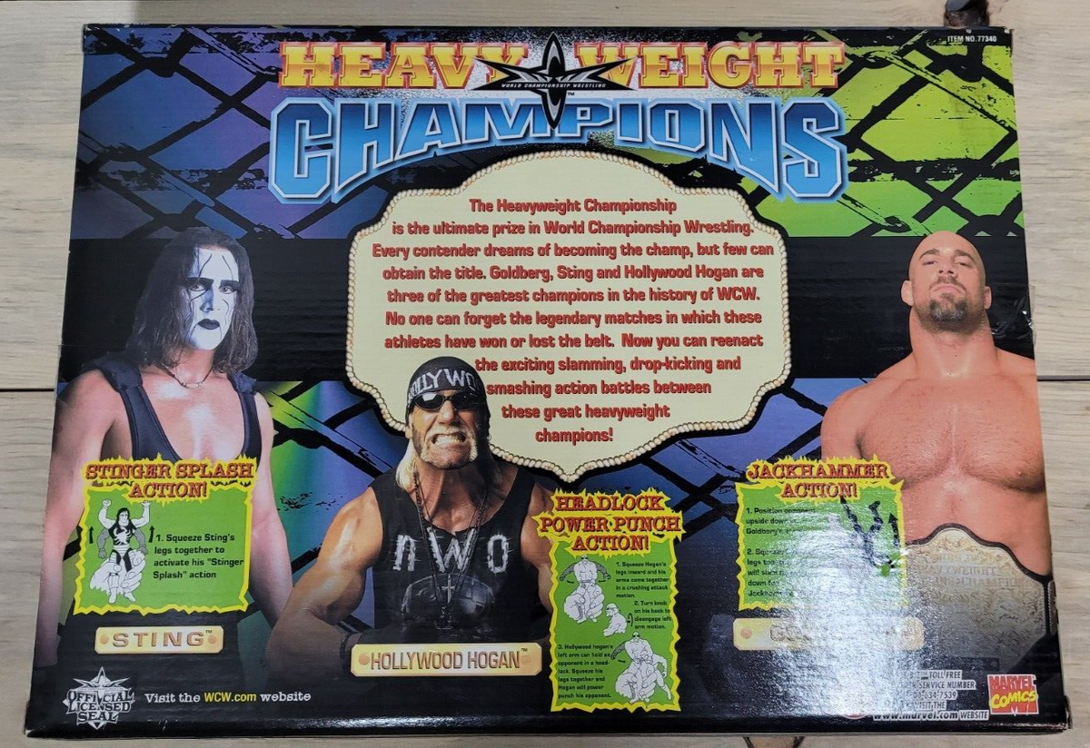 WCW HOGAN&STING&GOLDBERG セット WCW HOGAN&STING&GOLDBERG セット