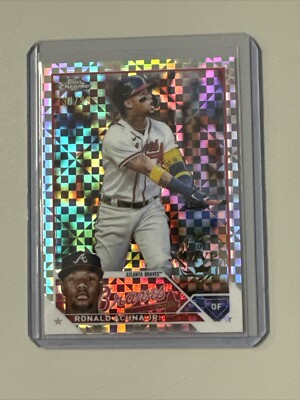 2024 Topps Chrome Ronald Acuna Jr. 2023 MVP Buyback Stamp X