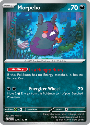 Morpeko 121/182 Rare Holo | Paradox Rift | Pokemon Card | eBay