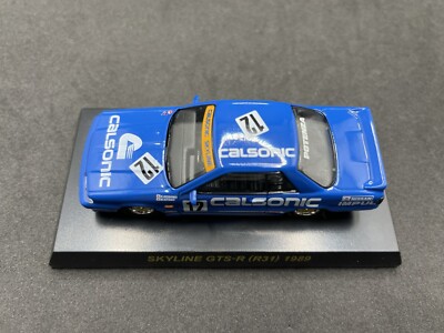 Kyosho 1/64 NISSAN Calsonic Skyline GTS-R R31 1989 diecast model