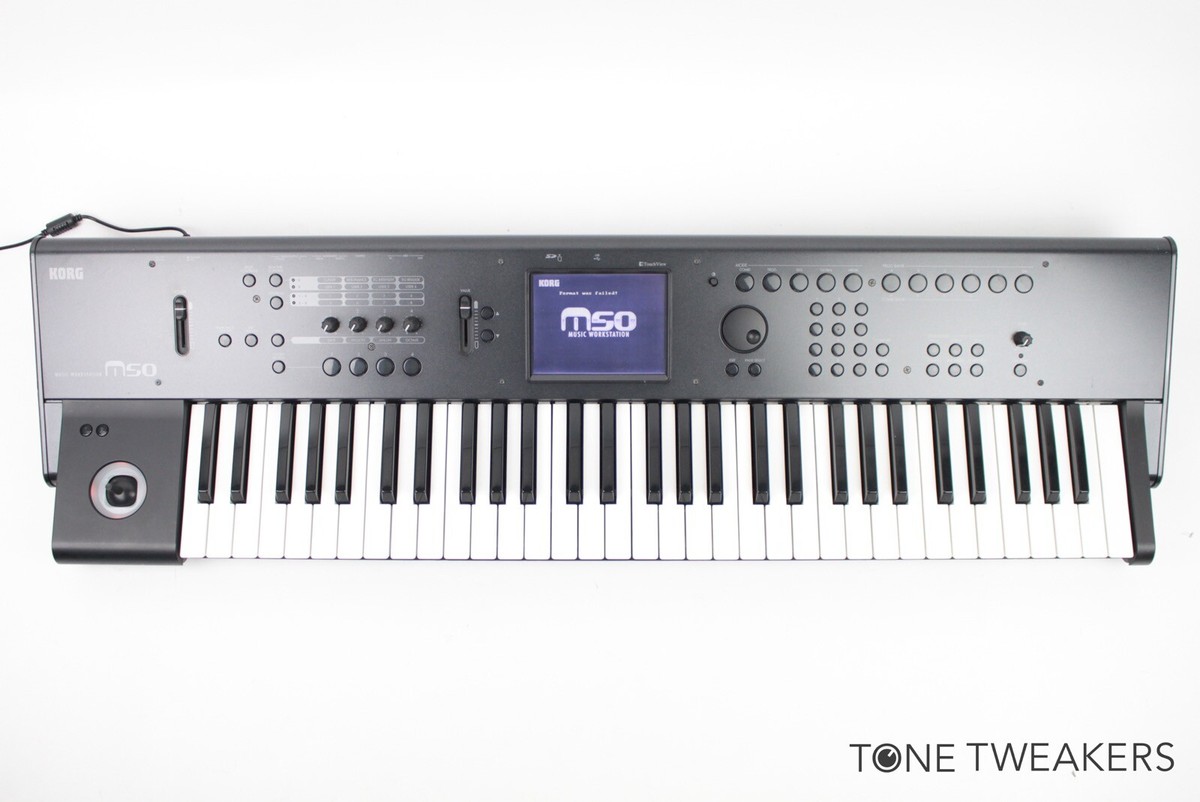 KORG M50 Workstation Keyboard Synthesizer BROKEN AS-IS for PARTS