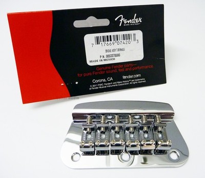 Genuine Fender Toronado Deluxe MIM (Mexico) Guitar Bridge Assembly