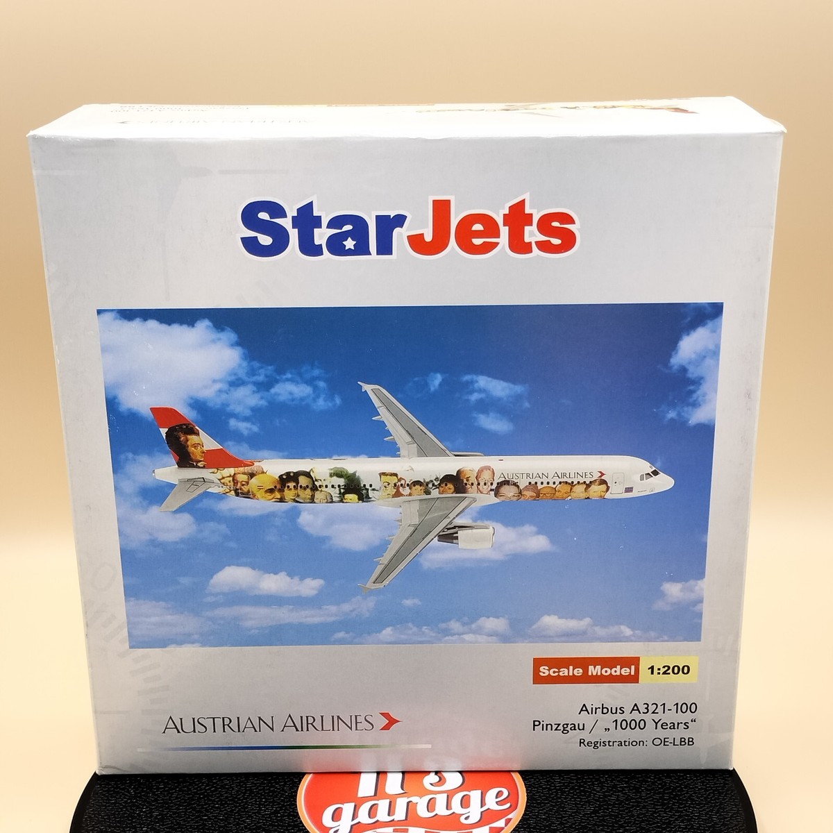 1/200 Star Jets Airbus A321-100 Austrian Airlines Pinzgau OE-LBB