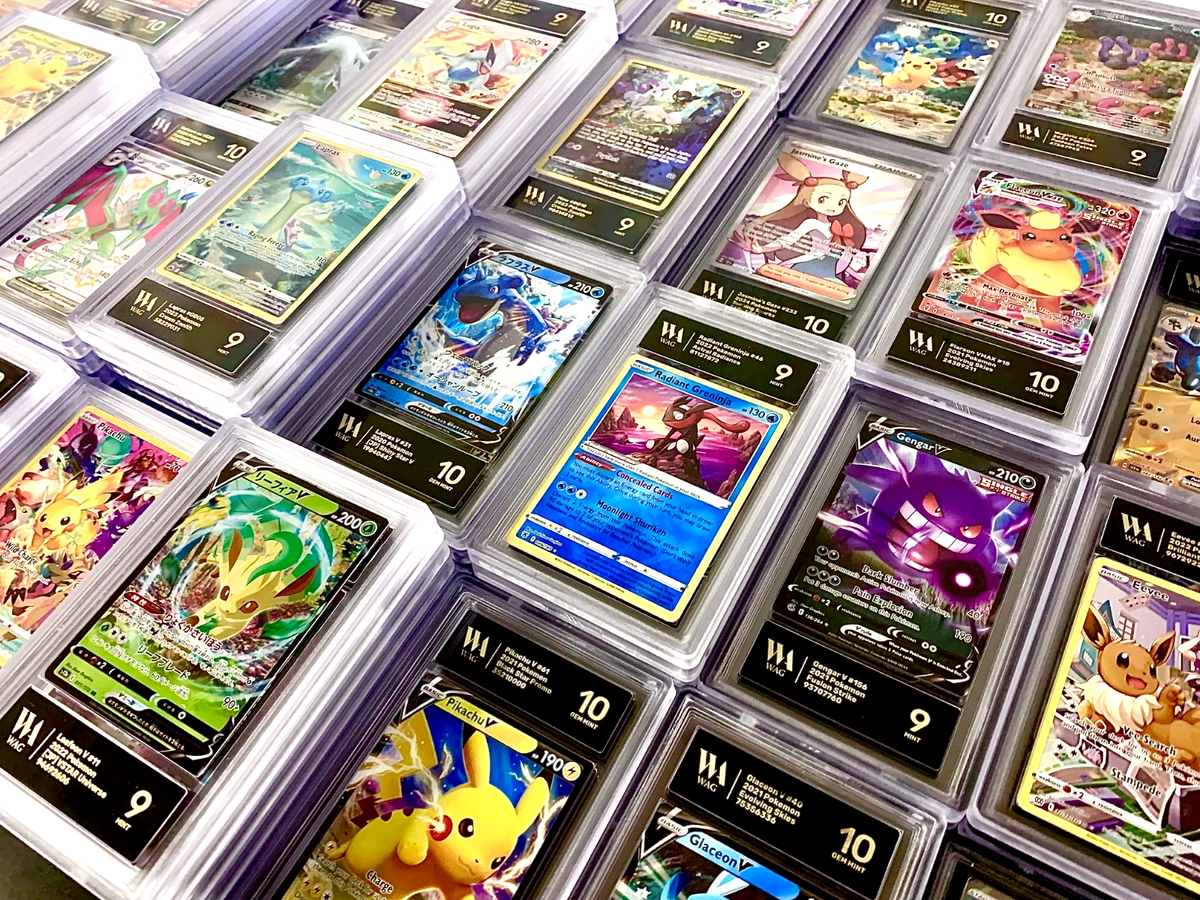 Bulk Graded Pokemon Card Slab Lots (25) - EX/V/VMAX/Full Art