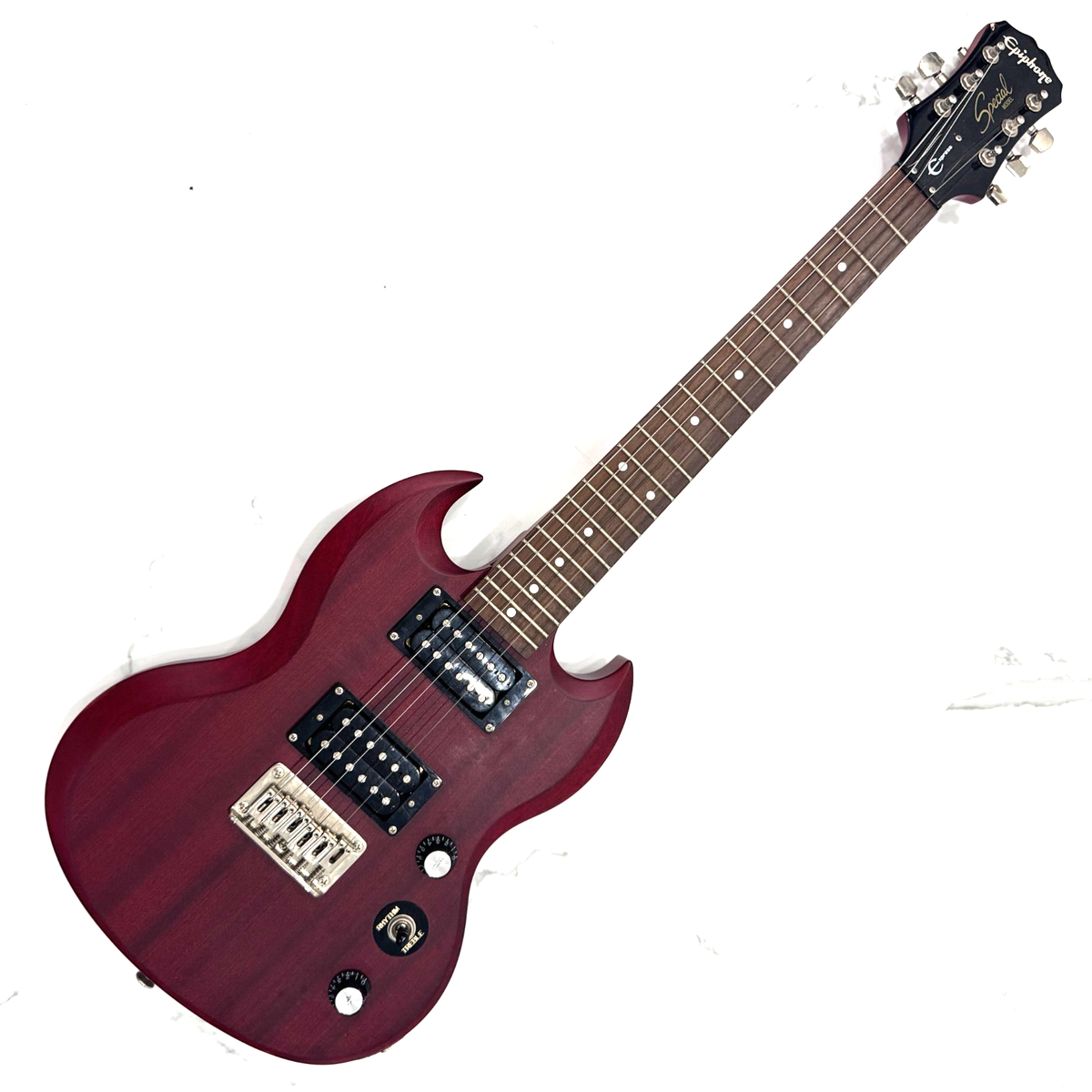 Epiphone Special model Express electric guitar Red / Black MINTY