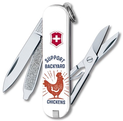 Victorinox SMKW Exclusive “Support Backyard Chickens” Classic SD