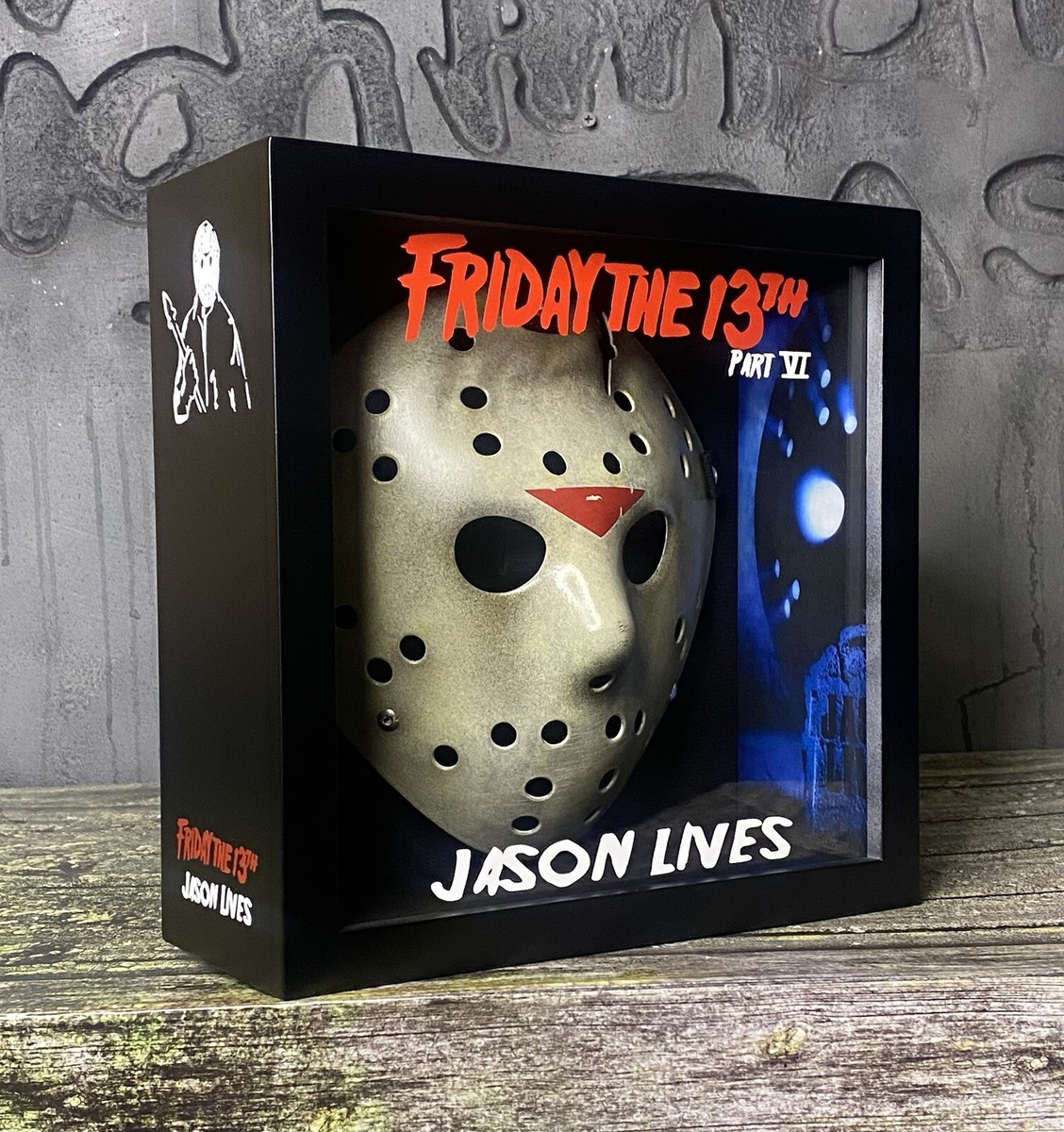 Jason Mask Friday The 13th Part 6 Display Jason Lives Jason
