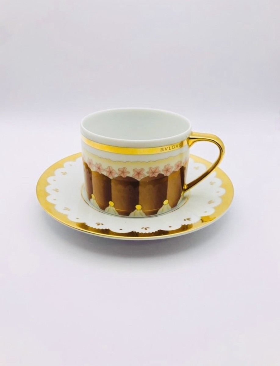 BVLGARI Coffee Cup & Saucer | eBay