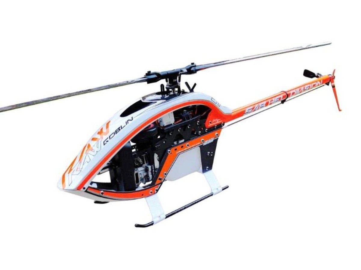 SAB Goblin RAW 700 Nitro White/Orange : SG737 | eBay