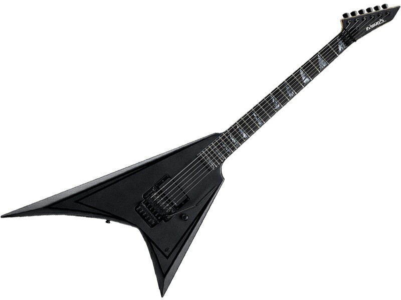 EDWARDS E-ALEXI BLACKY Alexi Laiho Model Electric Guitar with gig