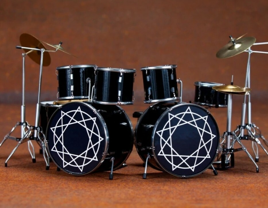 SLIPKNOT JOEY JORDISON MINIATURE REPLICA DRUMSET | eBay