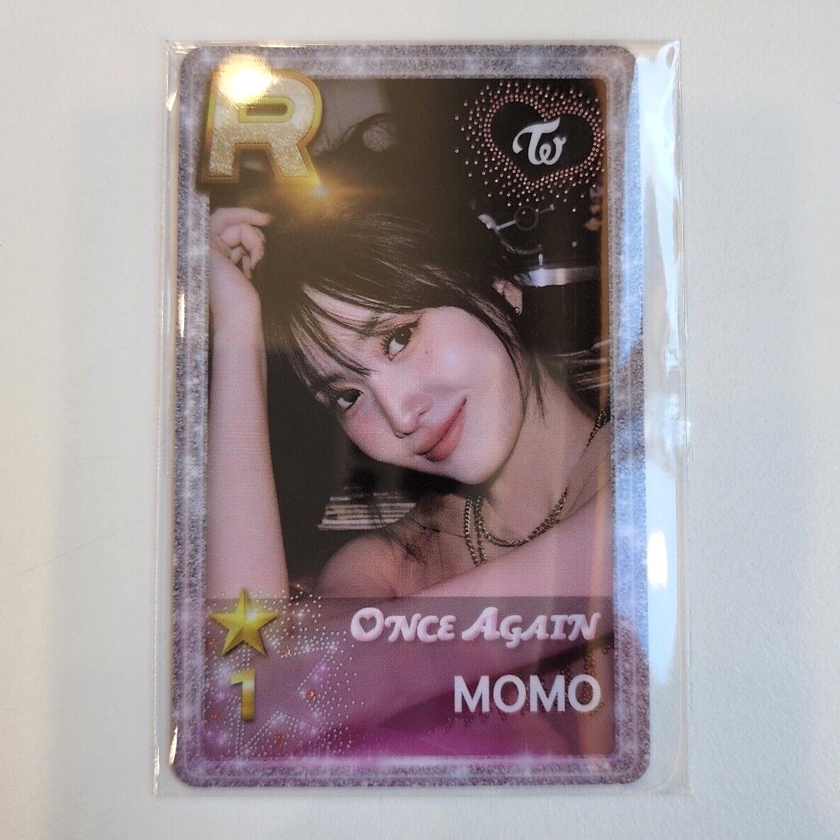 極希少 TWICE サナ Once Again SSJYP トレカ 8周年 限定 極希少 TWICE