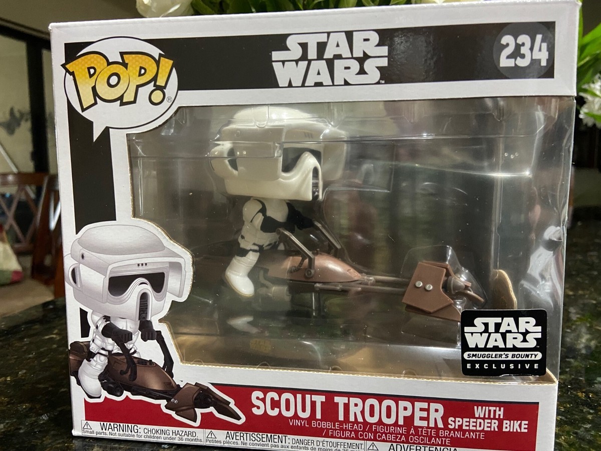 Funko Pop! Scout Trooper with Speeder Bike 234 Star Wars