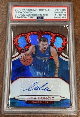 2018-19 Panini Crown Royale - Luka Dončić #CR-LDC | eBay