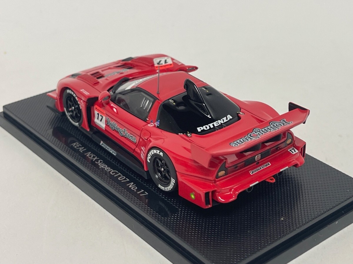 1 43 Ebbro 43921 Honda Real NSX Super GT 500 2007 #17 Model Cars