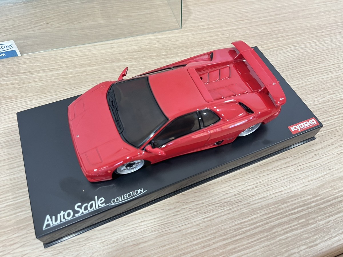 Rare Kyosho MINI-Z Racer Body Lamborghini Diablo VT RED Gloss coat
