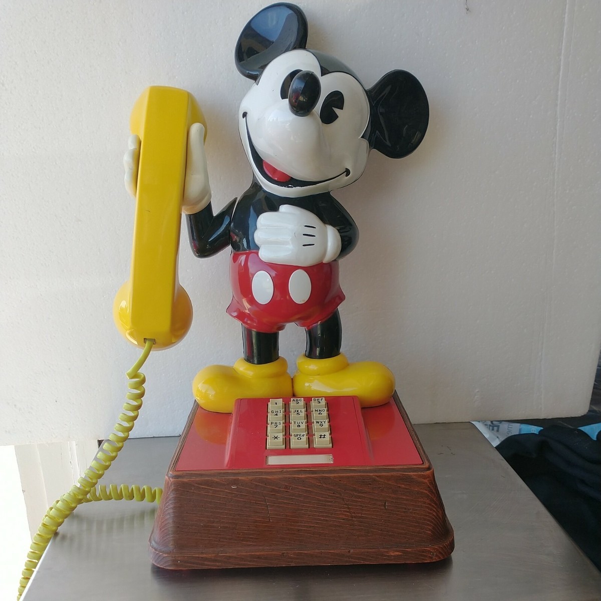 Vintage Walt Disney Productions The Mickey Mouse Phone | eBay
