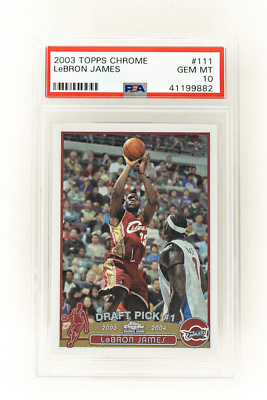 LeBron James 2003 - Topps Chrome [Cavaliers ROOKIE CARD RC #111