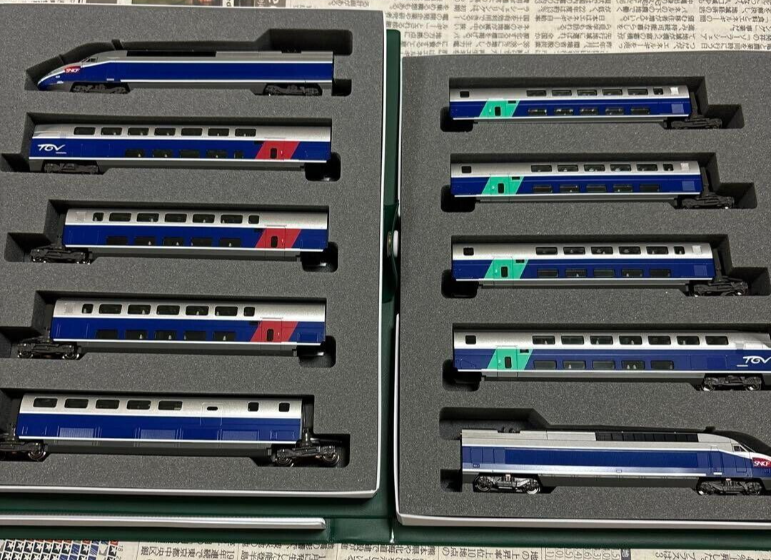 KATO N Scale TGV Réseau Duplex 10 Car Set 10-1529 SNCF Model