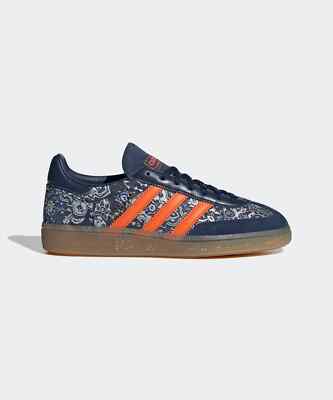 New Adidas Women's Handball Spezial Shoes - Night Indigo/ Orange