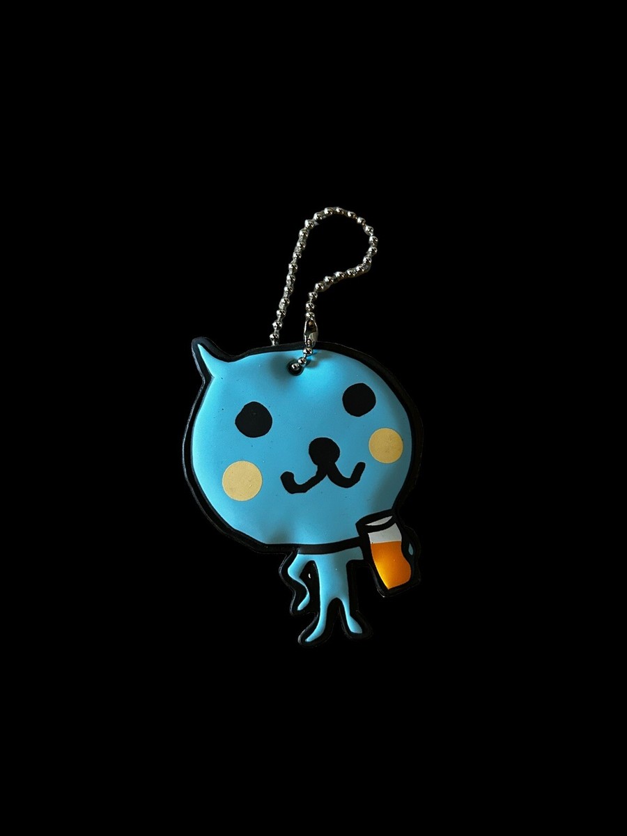Qoo Mascot Coca Cola Japan Drink Keychain Figure Charm Hangtag