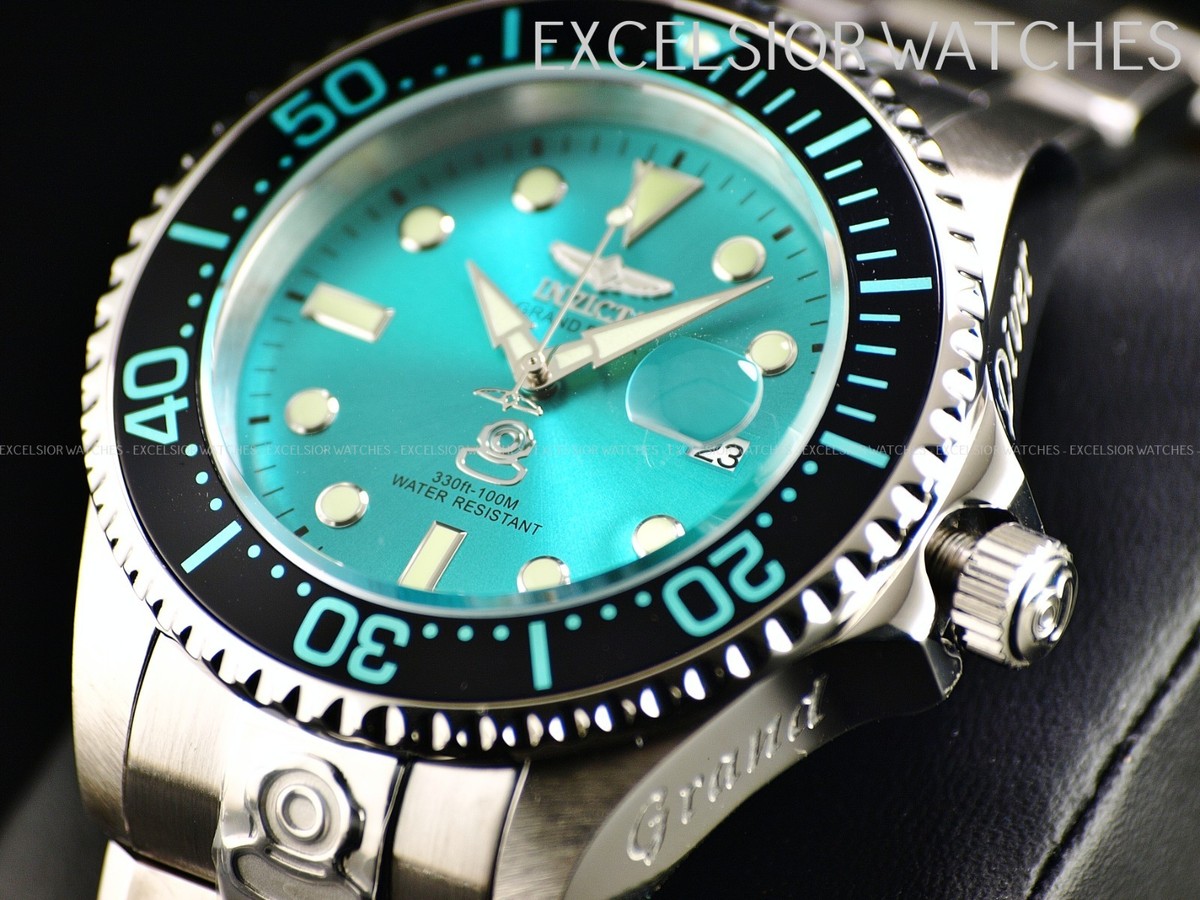 Invicta Grand Diver Automatic Dual Time Men's 47mm Stainless Watch
