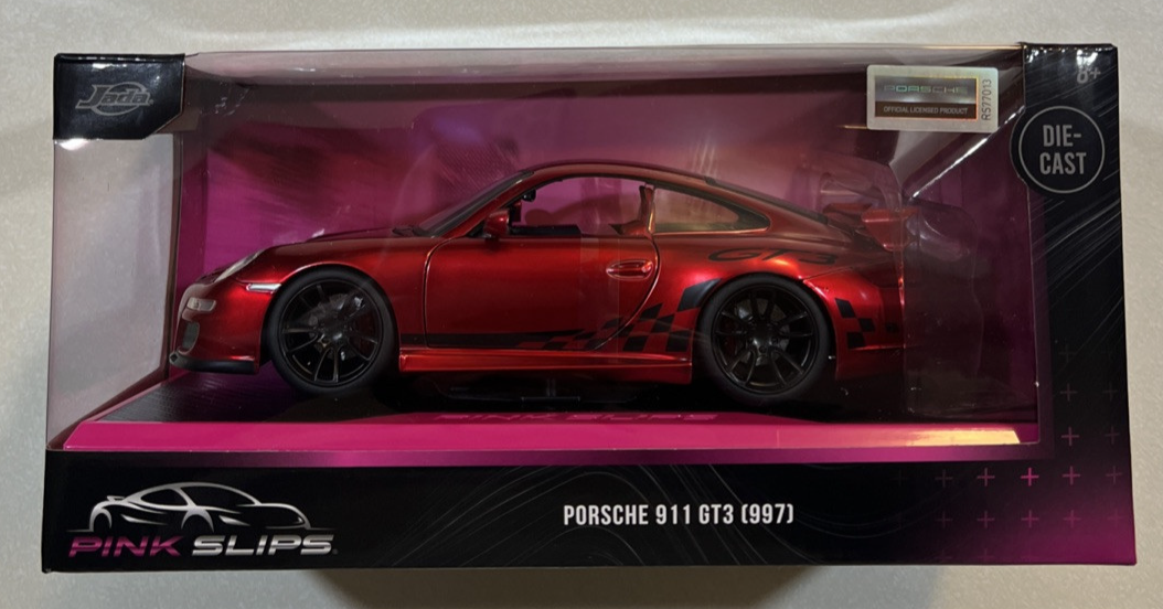 NEW 2025 Jada Toys Pink Slips - Porsche 911 GT3 (997) 1:24 | eBay