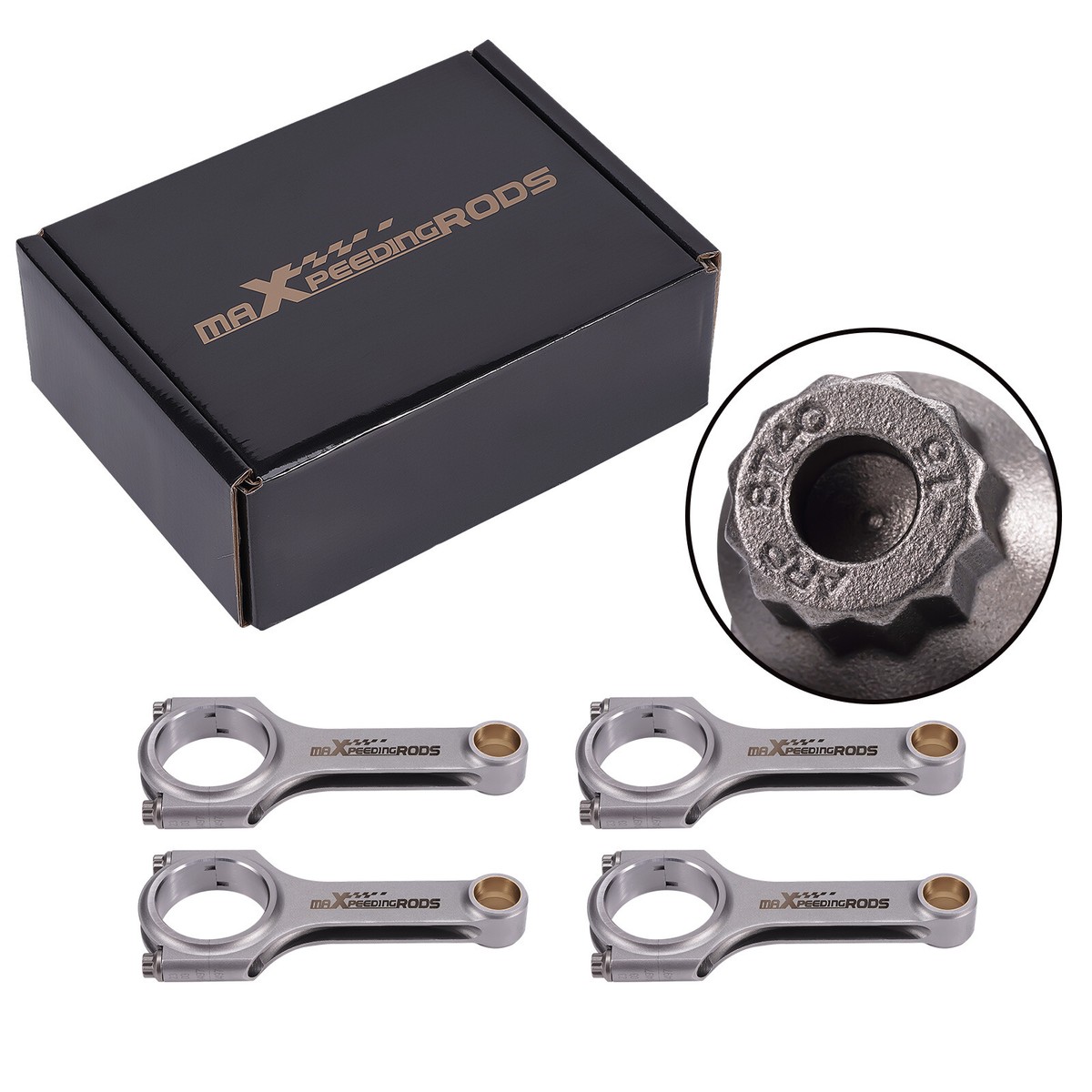 Forged Connecting Rods for Kawasaki ZZR 1400 ZX-14R ZX14 Model 06