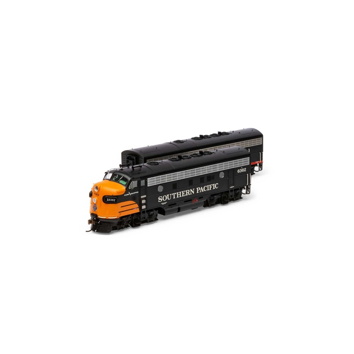 Athearn Genesis HO EMD F7A+B Southern Pacific SP #6362/8248 DC | eBay