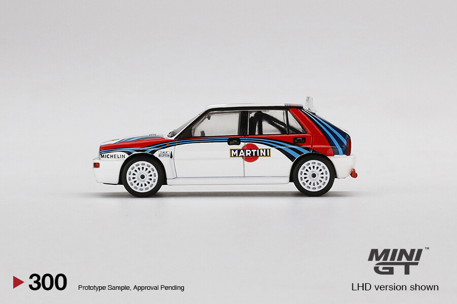 Mini GT 1:64 Lancia Delta HF Integrale Evoluzione Martini Racing