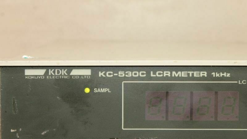 KDK Kokuyo Electric KC-530C KC530C LCR Meter 1kHz | eBay