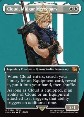 Final Fantasy MTG Through the Ages, Alternate Art and Borderless
