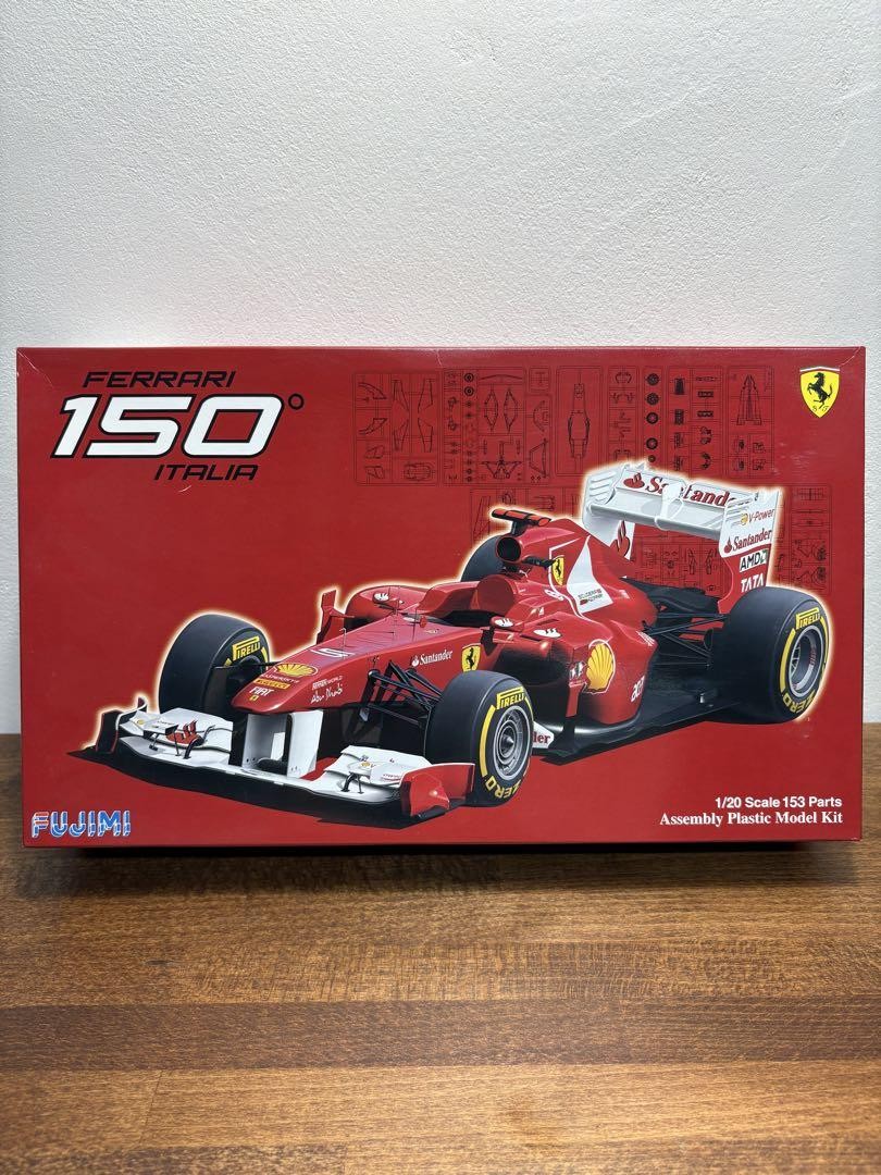 Fujimi Ferrari F150 Italia Japan GP 1/20 Scale Plastic Model Kit