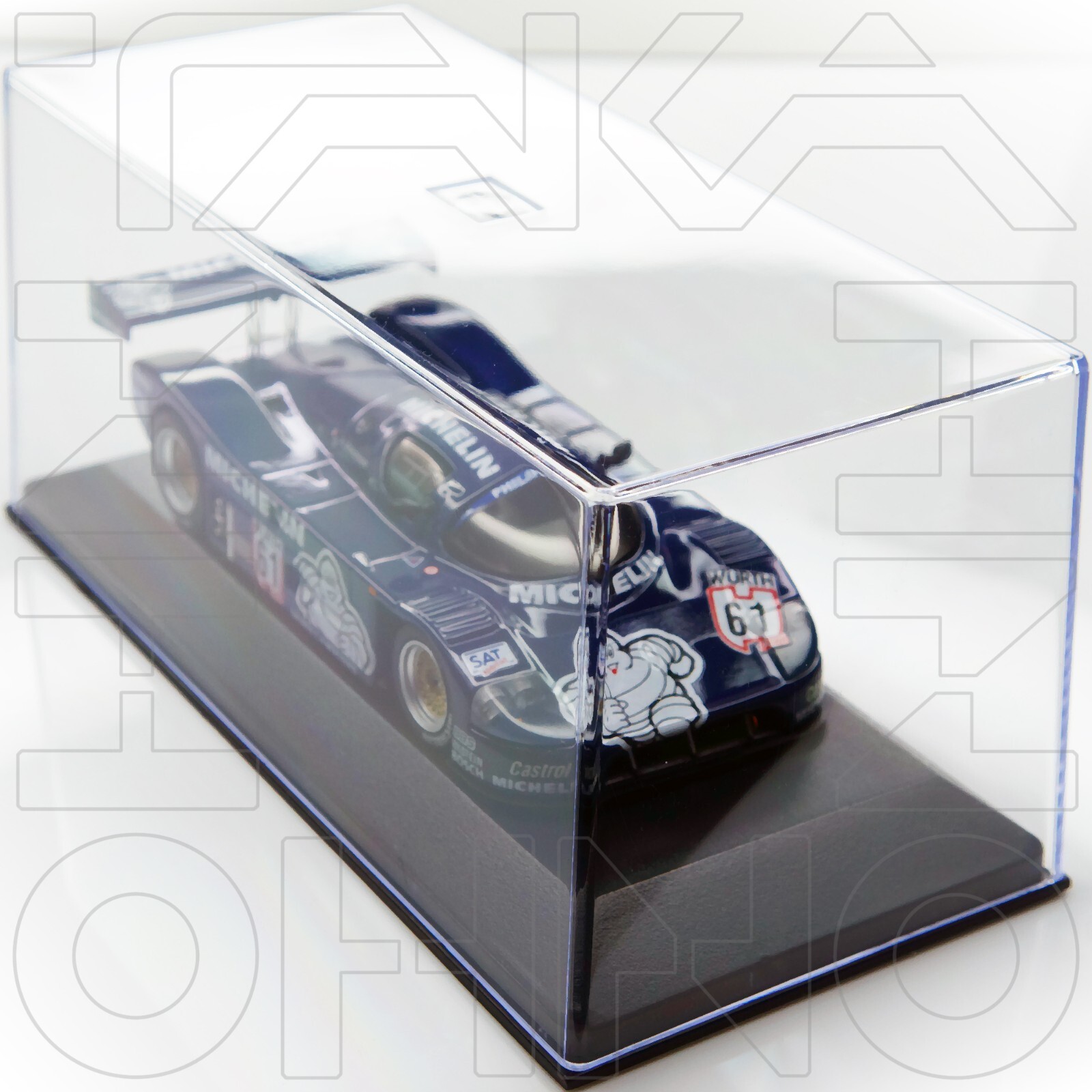 Sauber Mercedes C9 #61 SCHLESSER SUPERCUP 1987 MINICHAMPS PMA 1:43