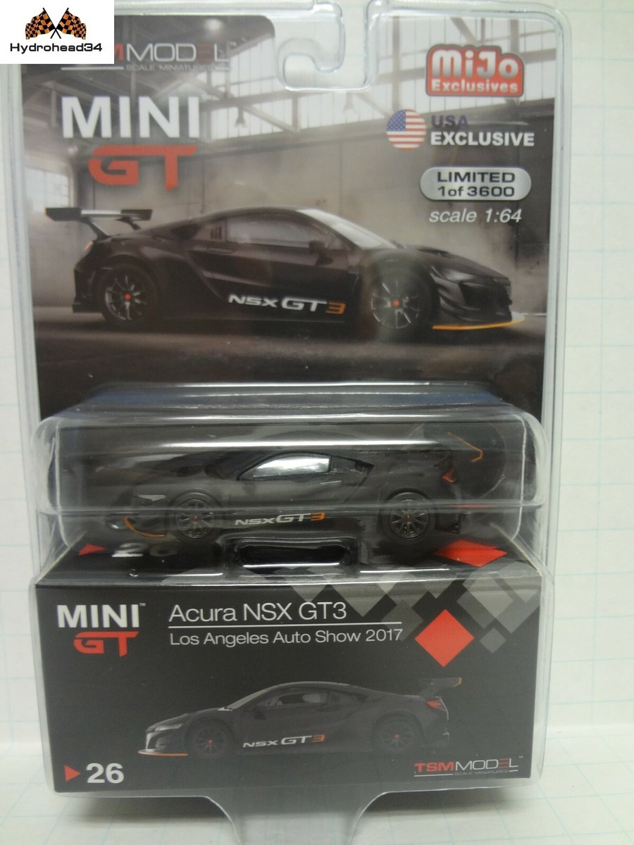 Mini GT Acura NSX GT3 Los Angeles Auto SHow 2017 TSM Model 1:64