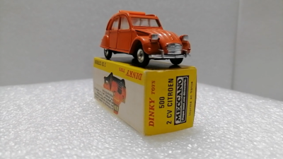 CITROEN 2CV - Vintage Dinky toys 500 , Made in Spain 1967 | eBay UK