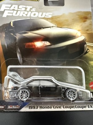 Hot Wheels 1993 Honda Civic Coupe EX EJ1 - Fast & Furious Premium