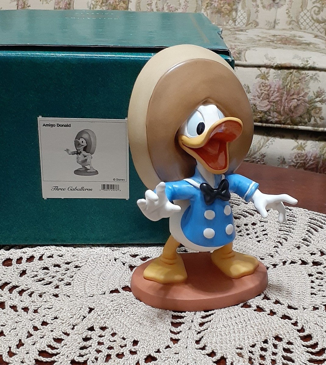 Disney~WDCC~THE THREE CABALLEROS~DONALD DUCK~AMIGO DONALD~41076